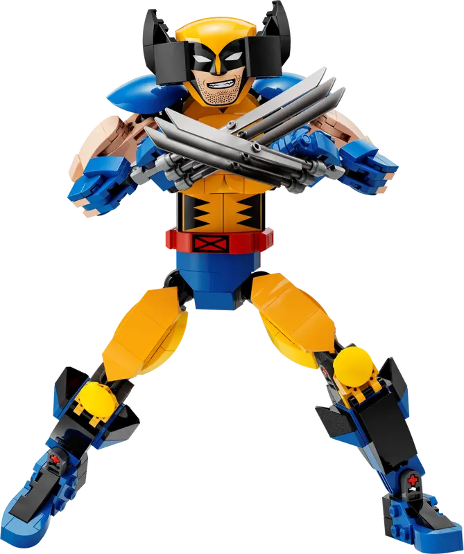 LEGO MARVEL WOLVERINE CONSTRUCTION FIGURE