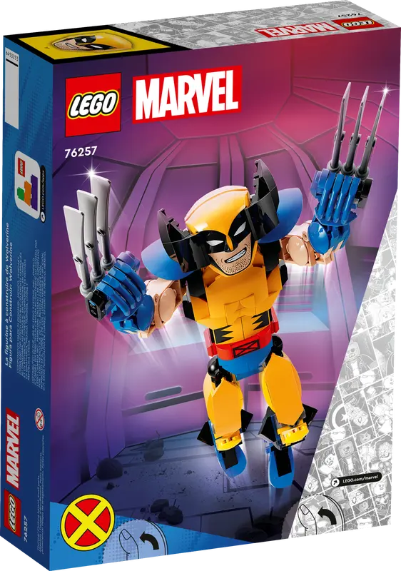 LEGO MARVEL WOLVERINE CONSTRUCTION FIGURE