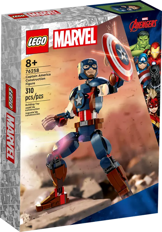 LEGO MARVEL CAPTAIN AMERICA CONSTRUCTION FIGURE