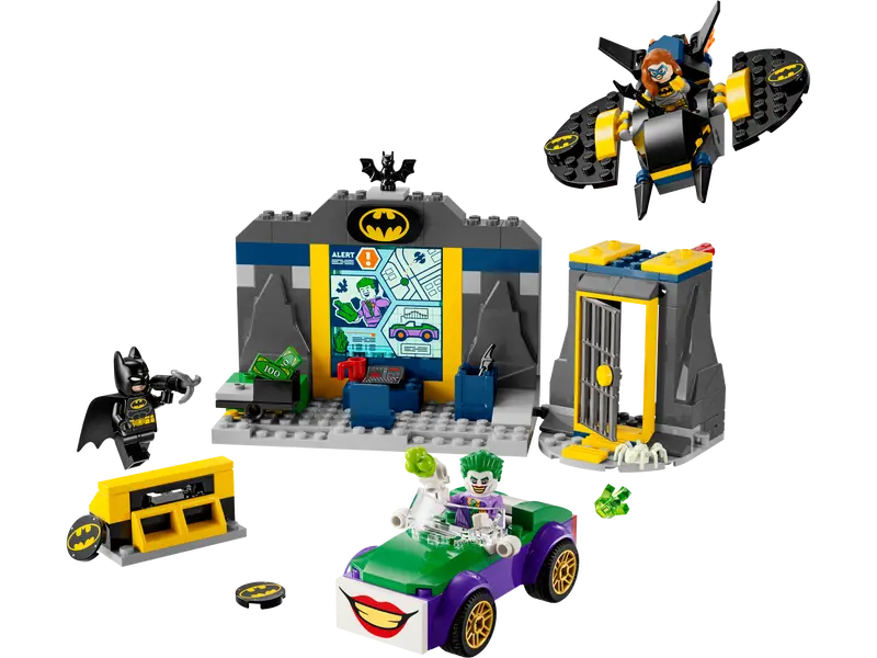 LEGO THE BATCAVE W/ BATMAN, BATGIRL & THE JOKER