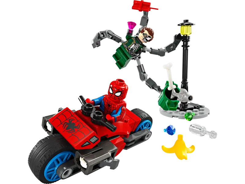 LEGO MARVEL MOTORCYCLE CHASE: SPIDER-MAN VS. DOC OCK