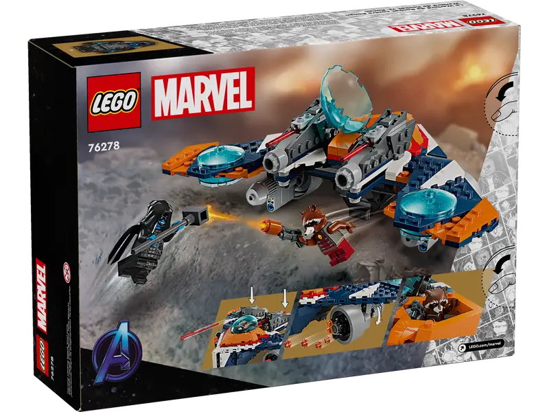 LEGO MARVEL ROCKET'S WARBIRD VS. RONAN
