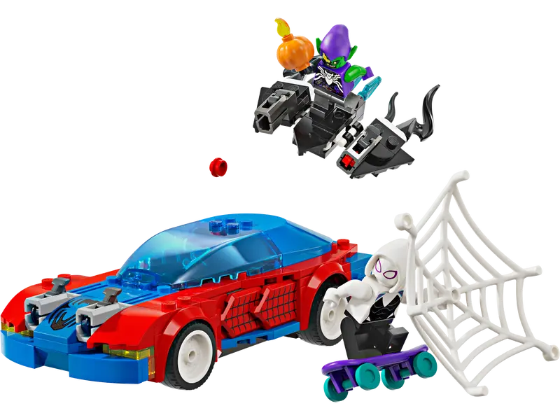 LEGO MARVEL SPIDER-MAN RACE CAR & VENOM GREEN GOBLIN