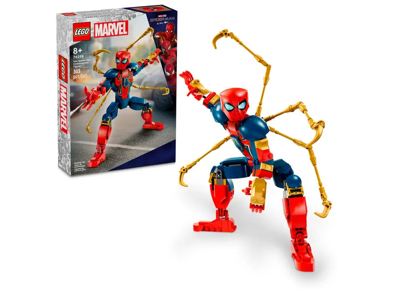 LEGO IRON SPIDER-MAN CONSTRUCTION FIGURE