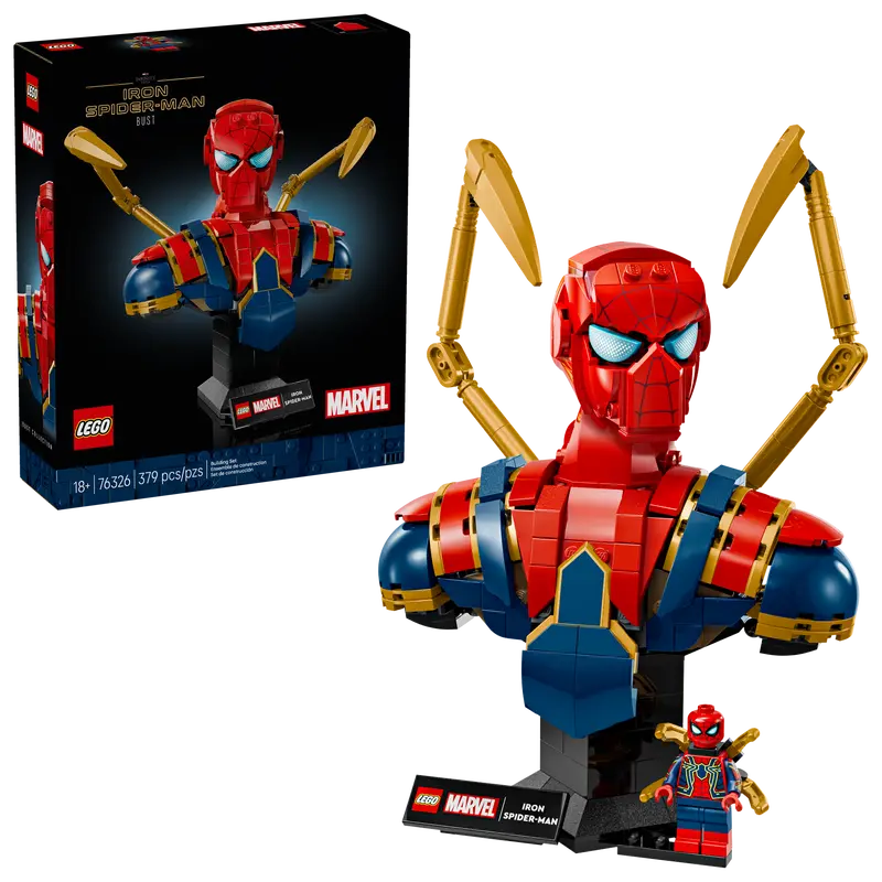 LEGO MARVEL IRON SPIDER-MAN BUST