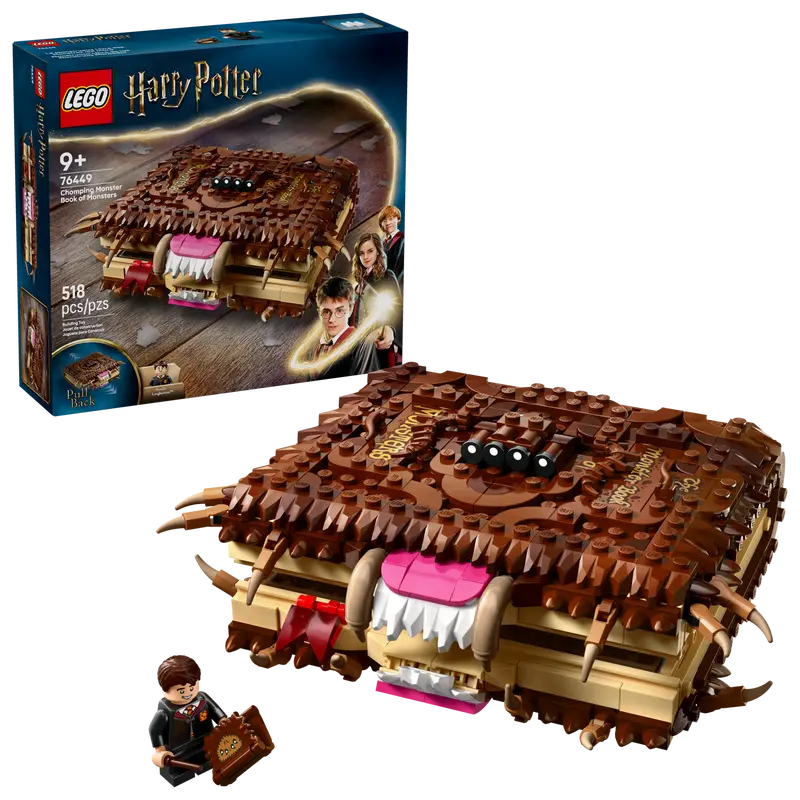 LEGO HARRY POTTER CHOMPING MONSTER BOOK OF MONSTERS