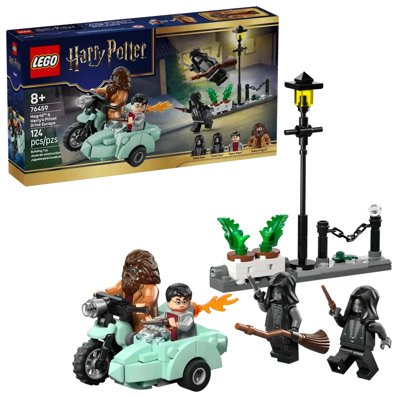 LEGO HARRY POTTER HAGRID & HARRY'S PRIVET DRIVE ESCAPE