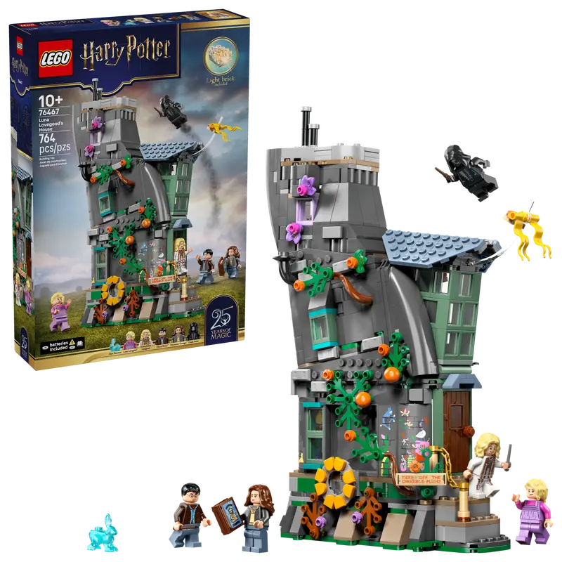 LEGO HARRY POTTER LUNA LOVEGOOD'S HOUSE