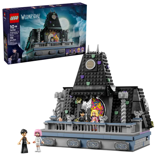 LEGO WEDNESDAY & ENID'S DORM ROOM