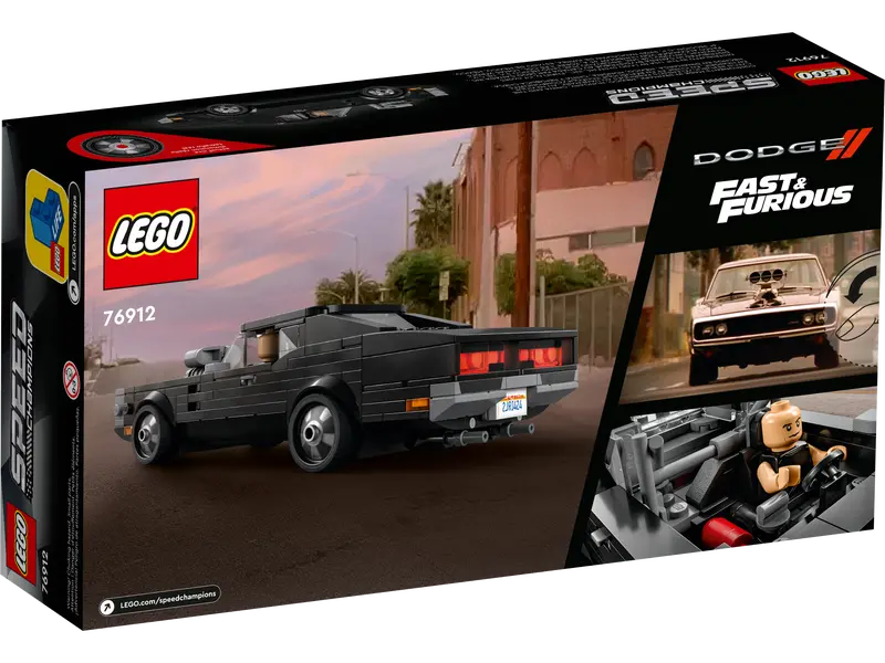 LEGO SPEED CHAMPIONS FAST & FURIOUS 1970 DODGE CHARGER R/T