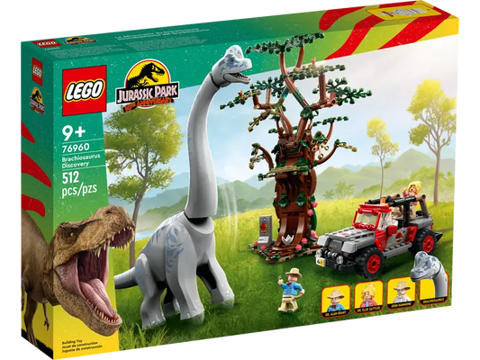 LEGO JURASSIC PARK BRACHIOSAURUS DISCOVERY