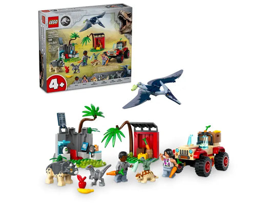 LEGO JURASSIC WORLD BABY DINO RESCUE CENTER