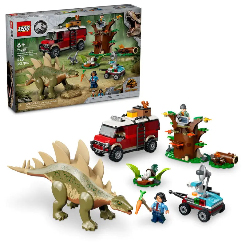 LEGO JURASSIC WORLD DINOSAUR MISSIONS: STEGOSAURUS DISCOVERY