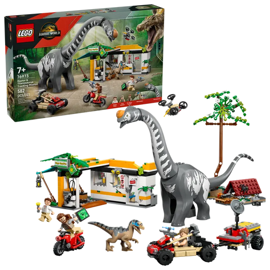 LEGO JURASSIC WORLD RAPTOR & TRACKING MISSION