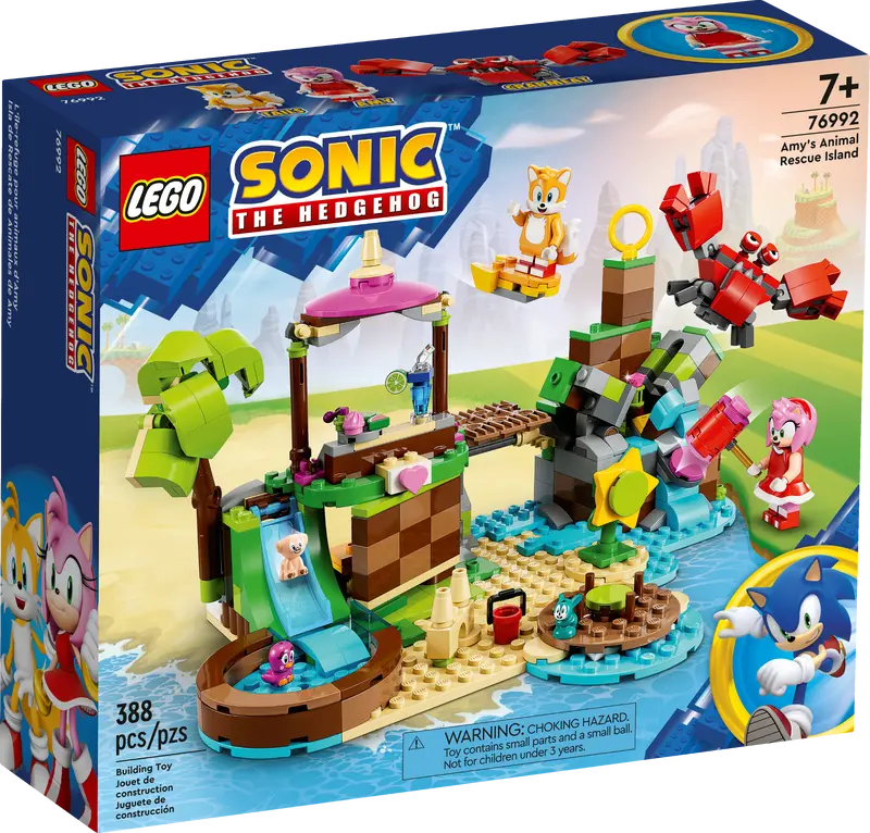 LEGO SONIC THE HEDGEHOG AMY'S ANIMAL RESCUE ISLAND