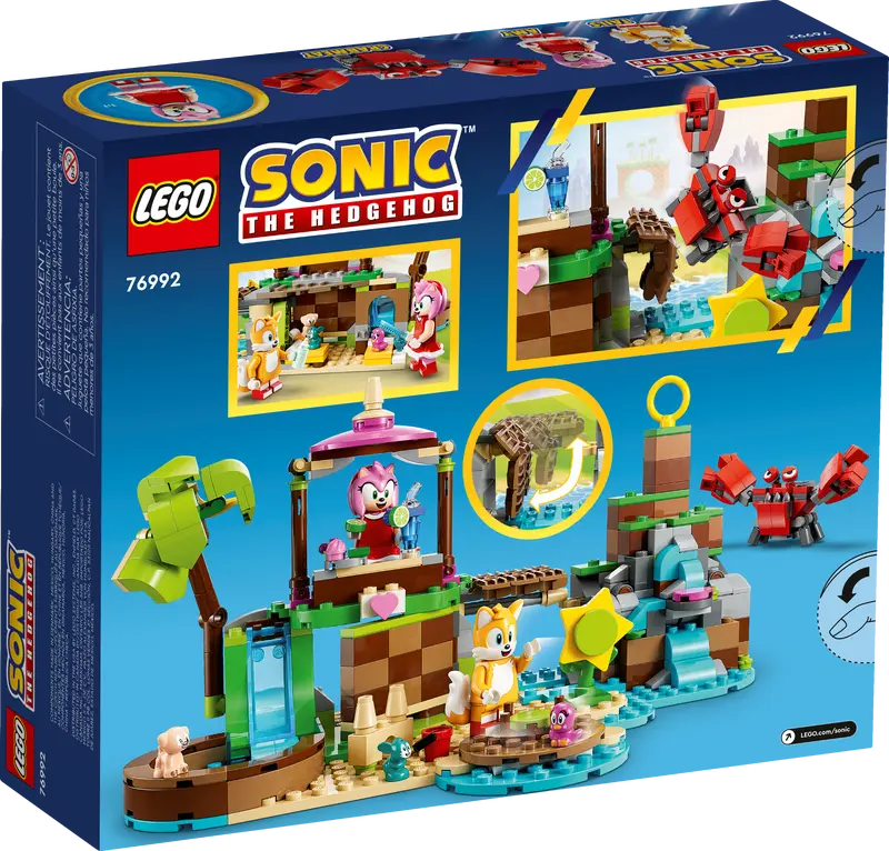 LEGO SONIC THE HEDGEHOG AMY'S ANIMAL RESCUE ISLAND