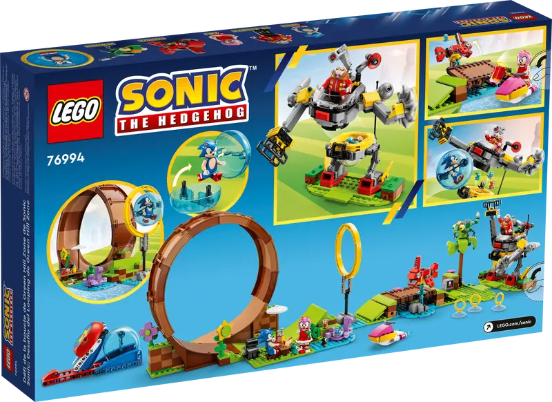 LEGO SONIC THE HEDGEHOG SONIC'S GREEN HILL ZONE LOOP CHALLENGE