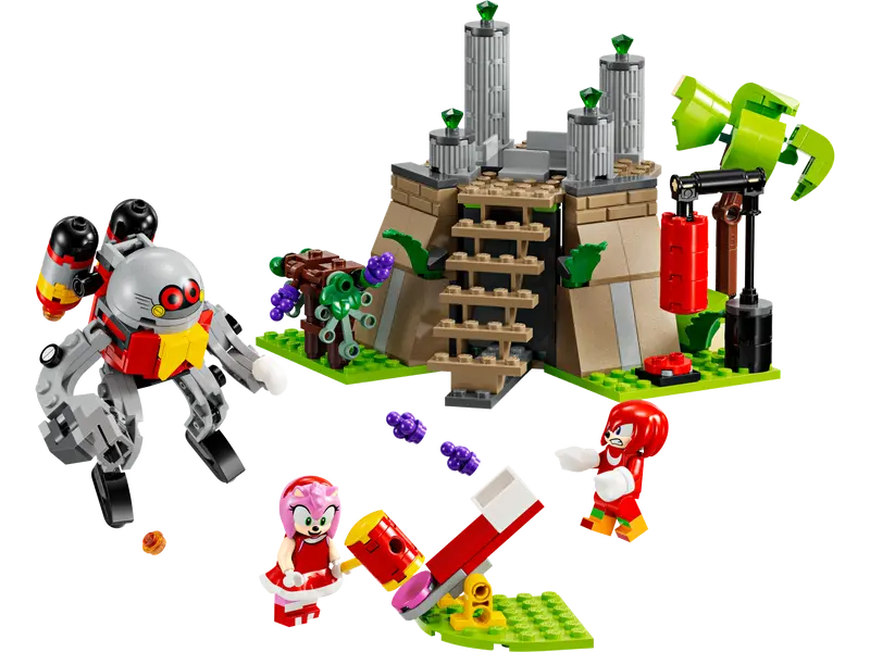 LEGO SONIC THE HEDGEHOG KNUCKLES AND THE MASTER EMERALD SHRINE