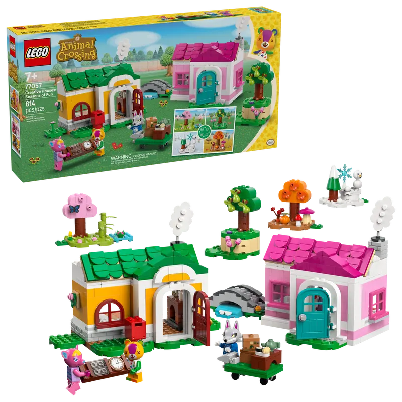 LEGO ANIMAL CROSSING CREATIVE HOUSES: SEASONS OF FUN
