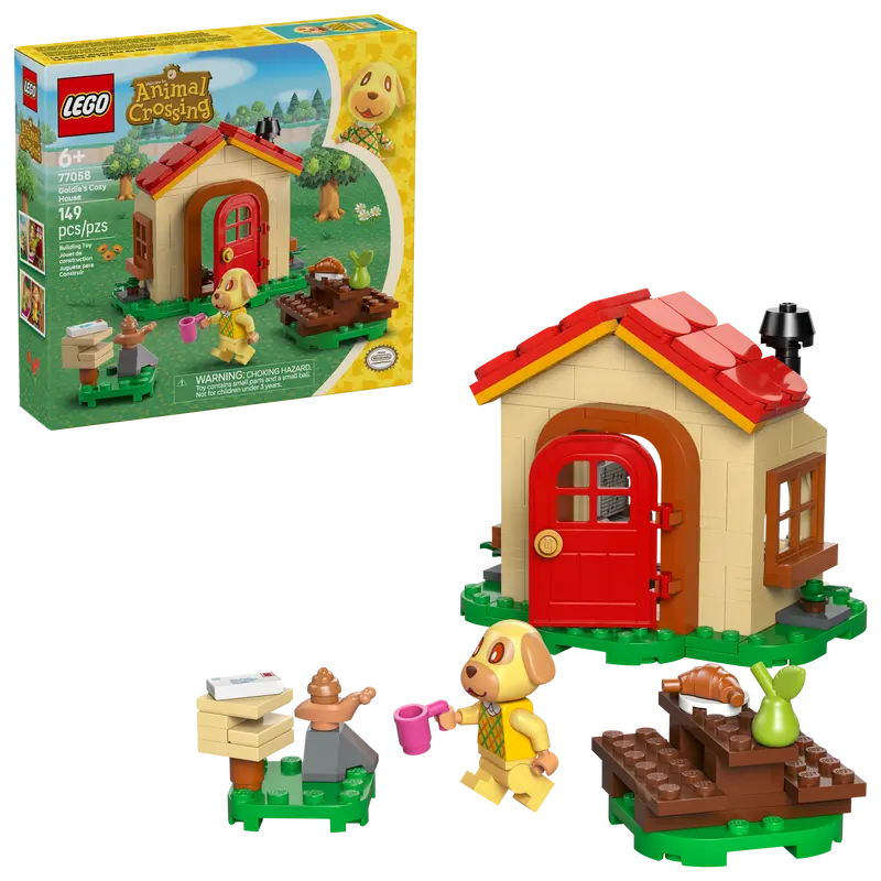 LEGO ANIMAL CROSSING GOLDIE'S COZY HOUSE