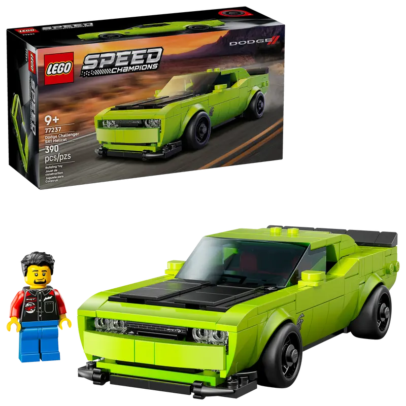 LEGO SPEED CHAMPIONS DODGE CHALLENGER SRT HELLCAT SPORTS CAR