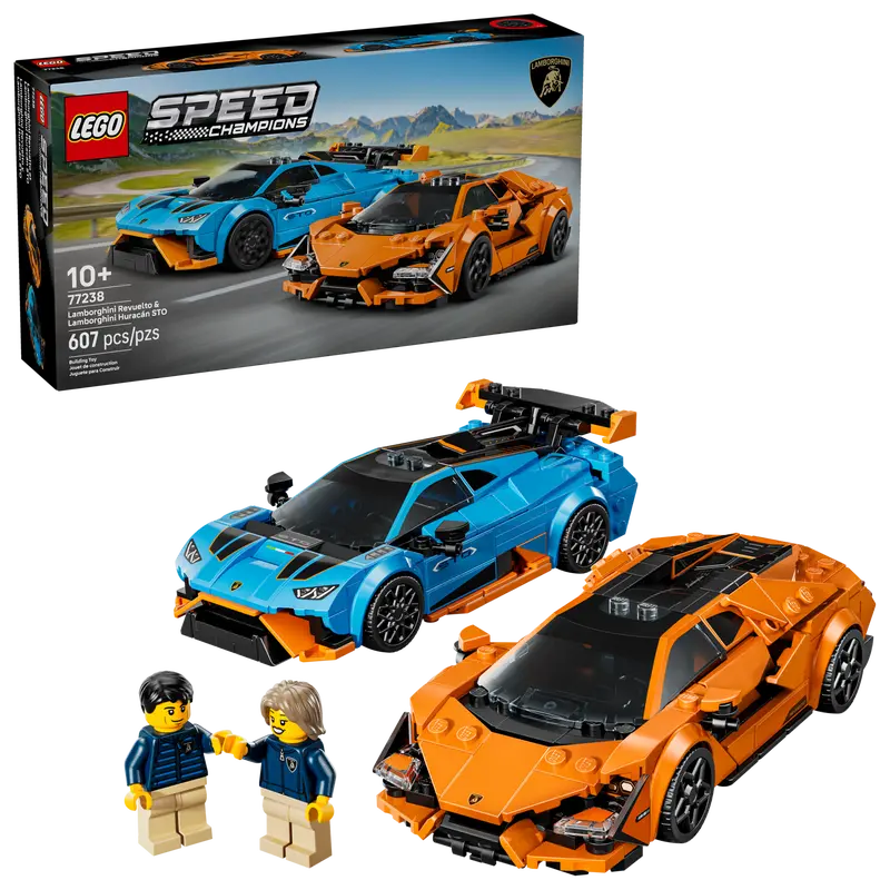 LEGO SPEED CHAMPIONS LAMBORGHI REVUELTO & HURACAN