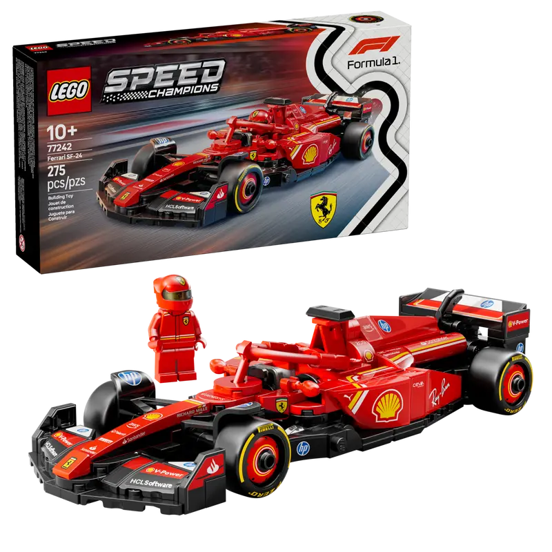 LEGO SPEED CHAMPIONS FERRARI SF-24 F1 RACE CAR