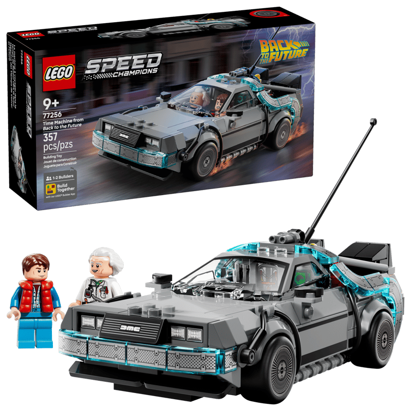 LEGO TIME MACHINE BACK TO THE FUTURE