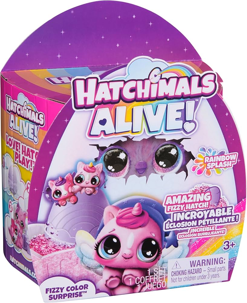 HATCHIMALS ALIVE FIZZY COLOR SURPRISE