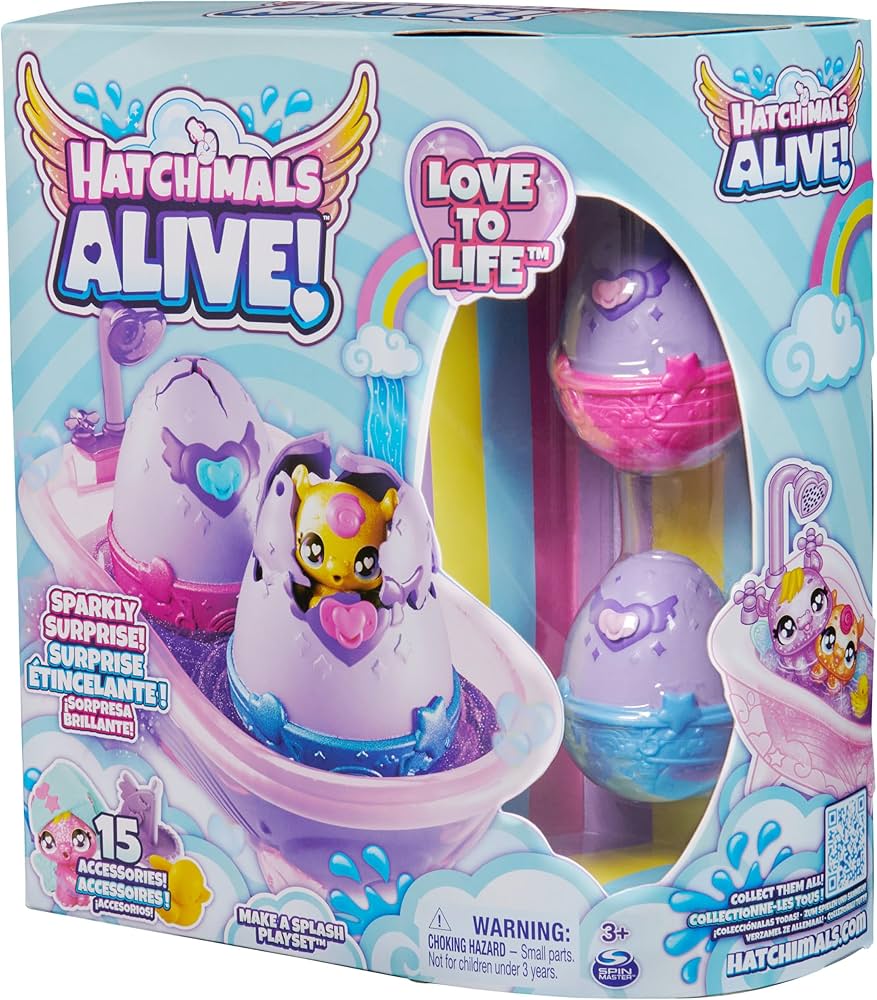 HATCHIMALS ALIVE MAKE A SPLASH