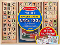 M&D STAMP SET DELUXE ABC/123
