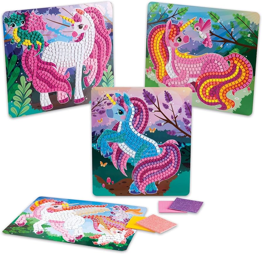 ORB STICKY MOSAIC UNICORNS