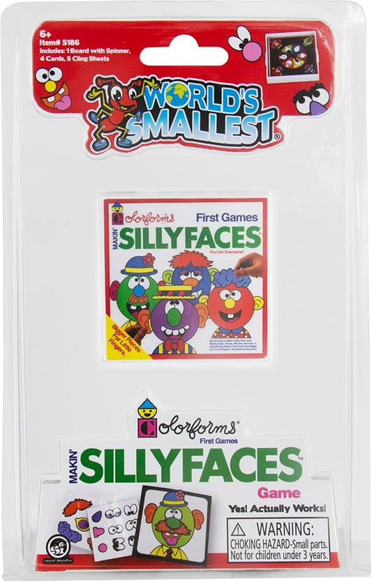 WORLD'S SMALLEST COLORFORMS-SILLY FACES