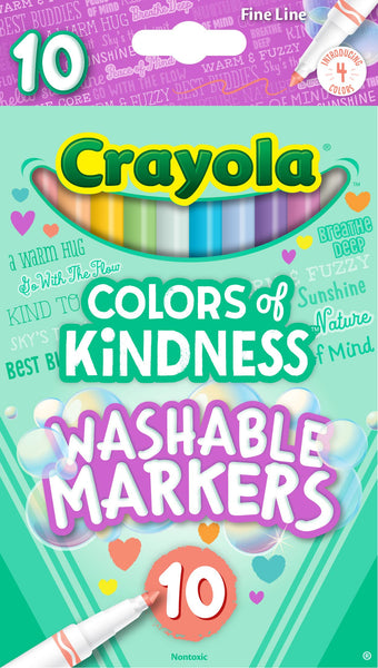 CRAYOLA COLORS OF KINDNESS MARKERS