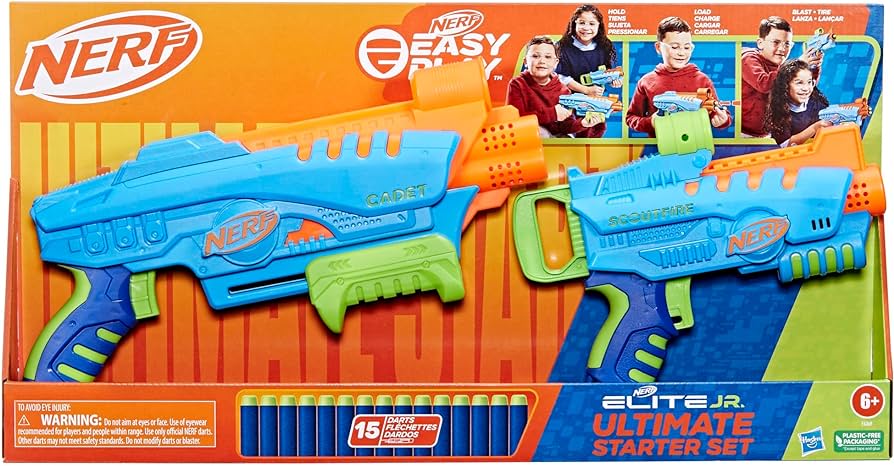 NERF ELITE JR. STARTER PACK