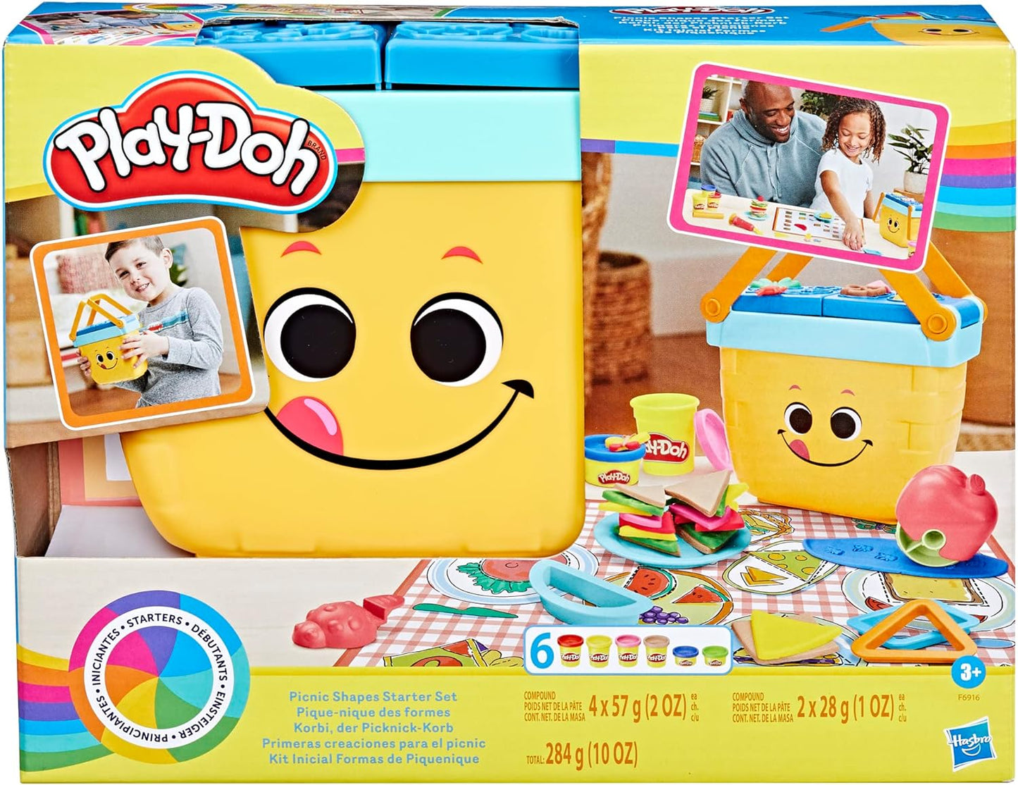 PLAY DOH PICNIC SHAPES STARTER