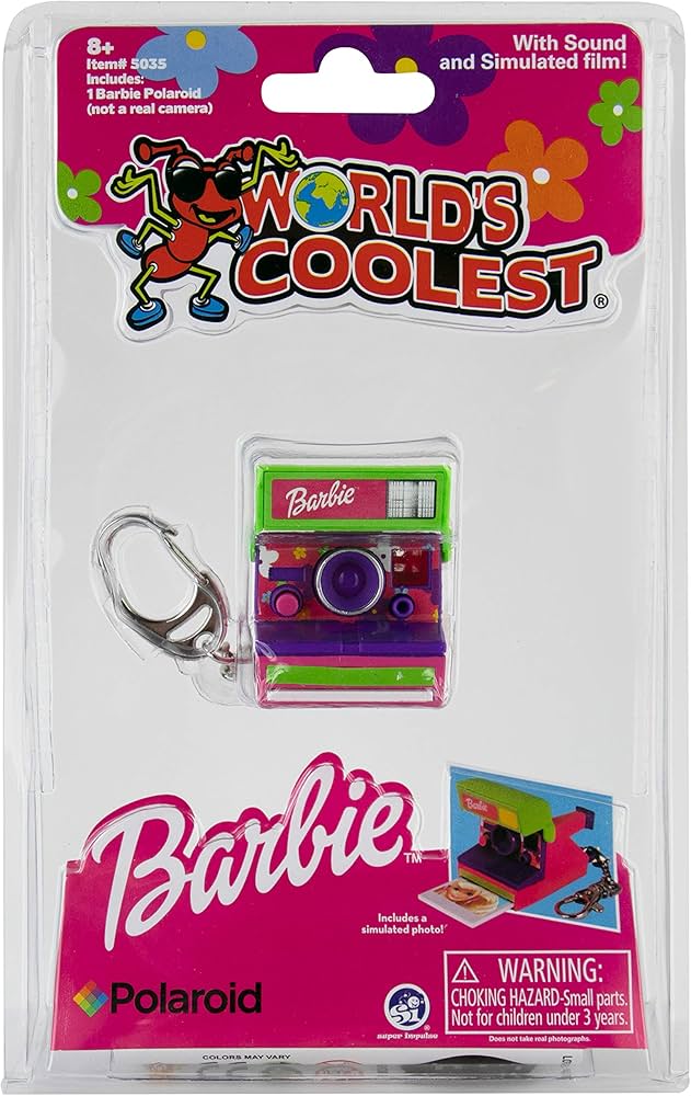 WORLD'S SMALLEST WORLD'S COOLEST POLAROID-BARBIE