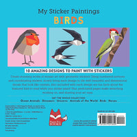 MY STICKER PAINTINGS: BIRDS
