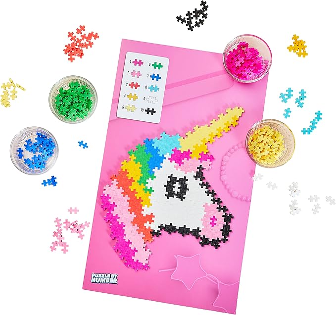 PLUS-PLUS RAINBOW UNICORNS-100 PC