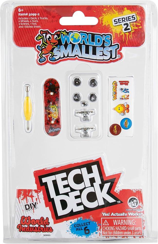 WORLD'S SMALLEST TECH DECK