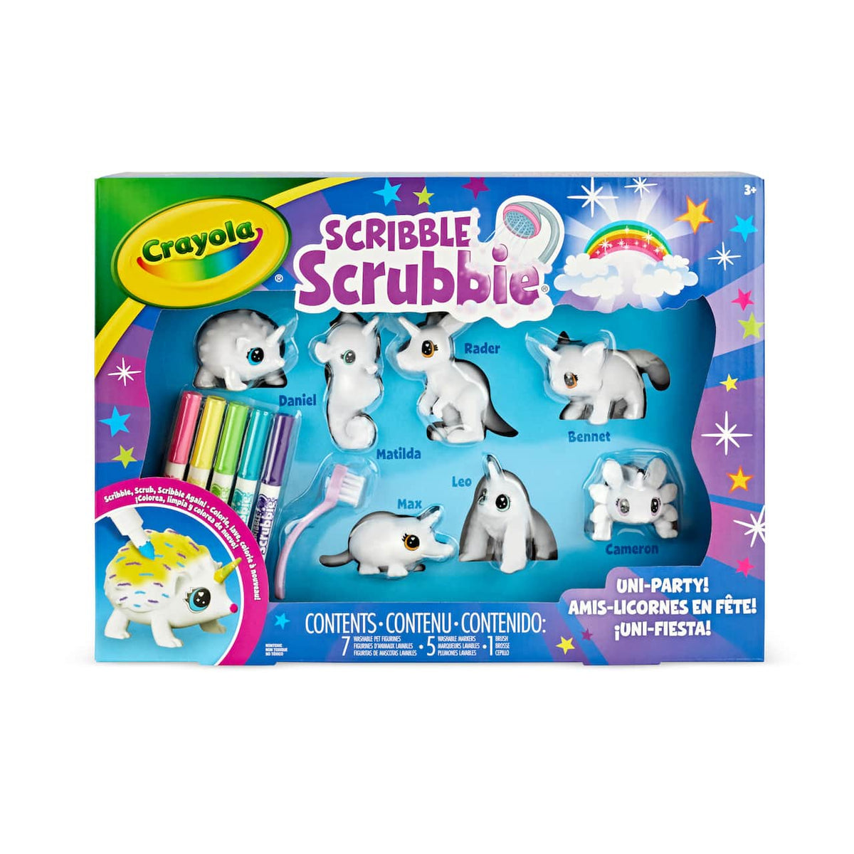 CRAYOLA SCRIBBLE SCRUBBIE UNI-PETS