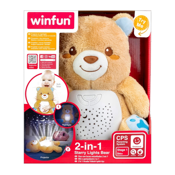 WINFUN 2-IN-1 STARRY LIGHTS BEAR
