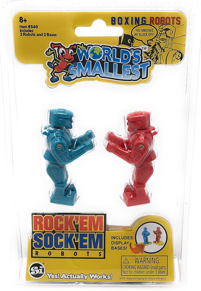 WORLD'S SMALLEST ROCK'EM SOCK'EM