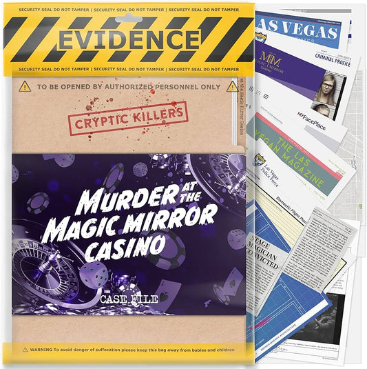 CRYPTIC KILLERS- MURDER AT THE MAGIC MIRROR CASINO
