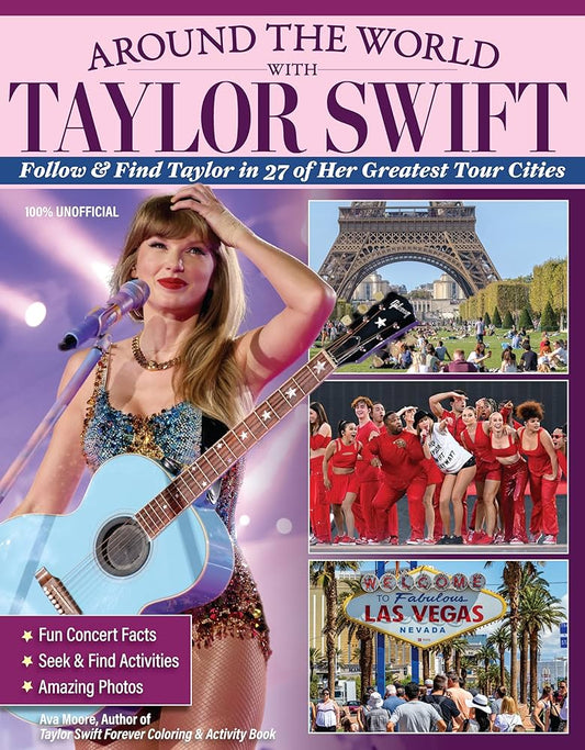 TAYLOR SWIFT AROUND THE WORLD BOOK