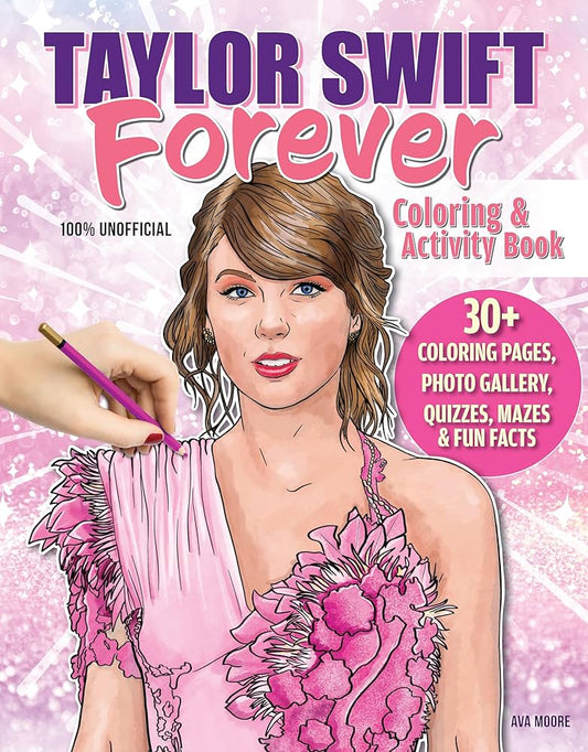 TAYLOR SWIFT FOREVER-COLORING BOOK