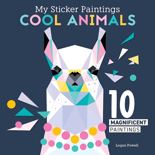 MY STICKER PAINTINGS: COOL ANIMALS