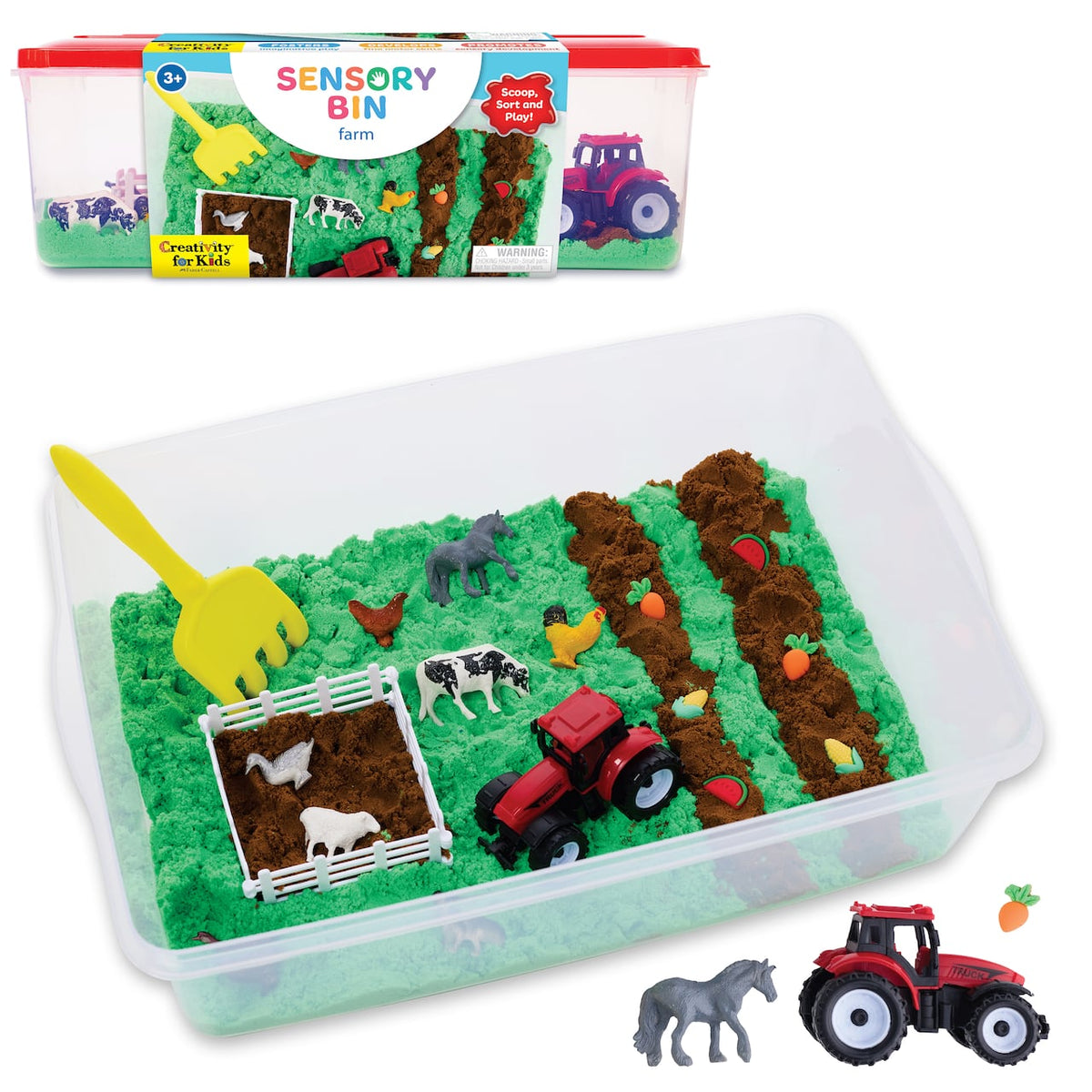 C4K SENSORY BIN- FARM