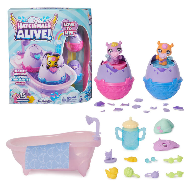 HATCHIMALS ALIVE MAKE A SPLASH