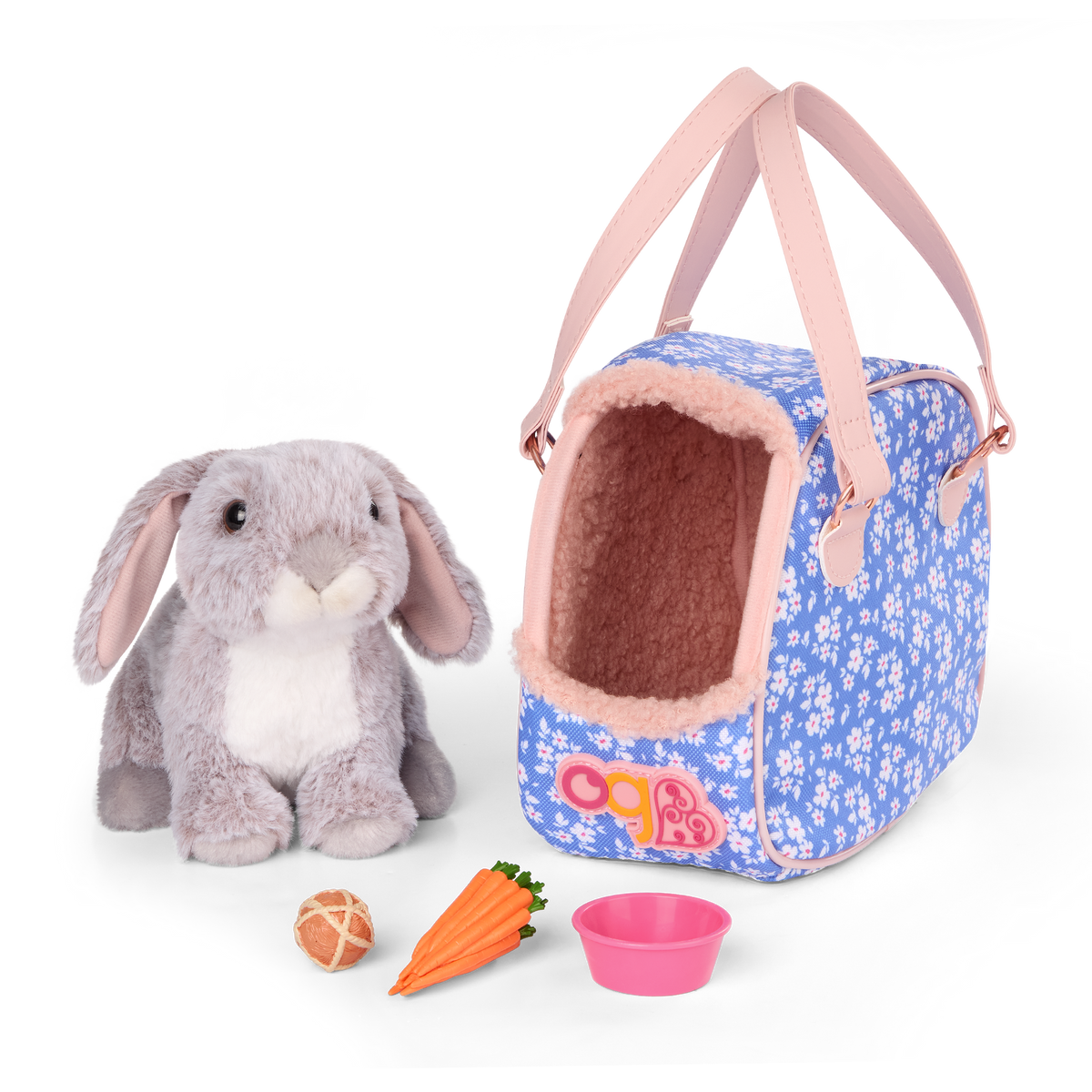 OUR GENERATION BUNNY IN CARRIER